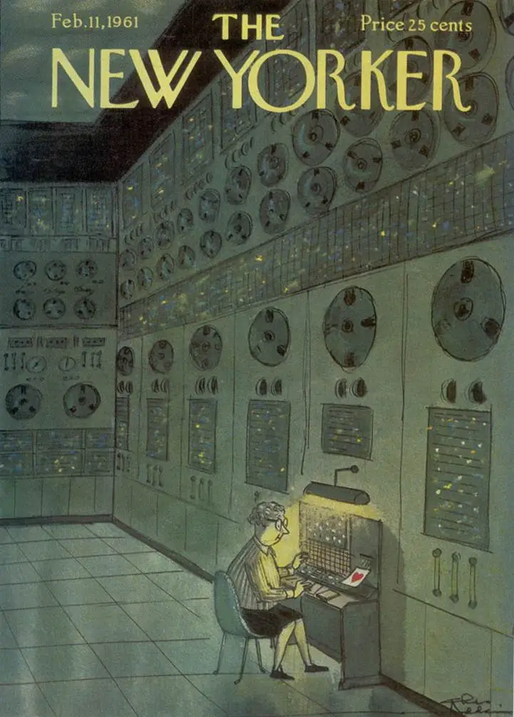 source: The New Yorker, February 14, 1961, cover.
